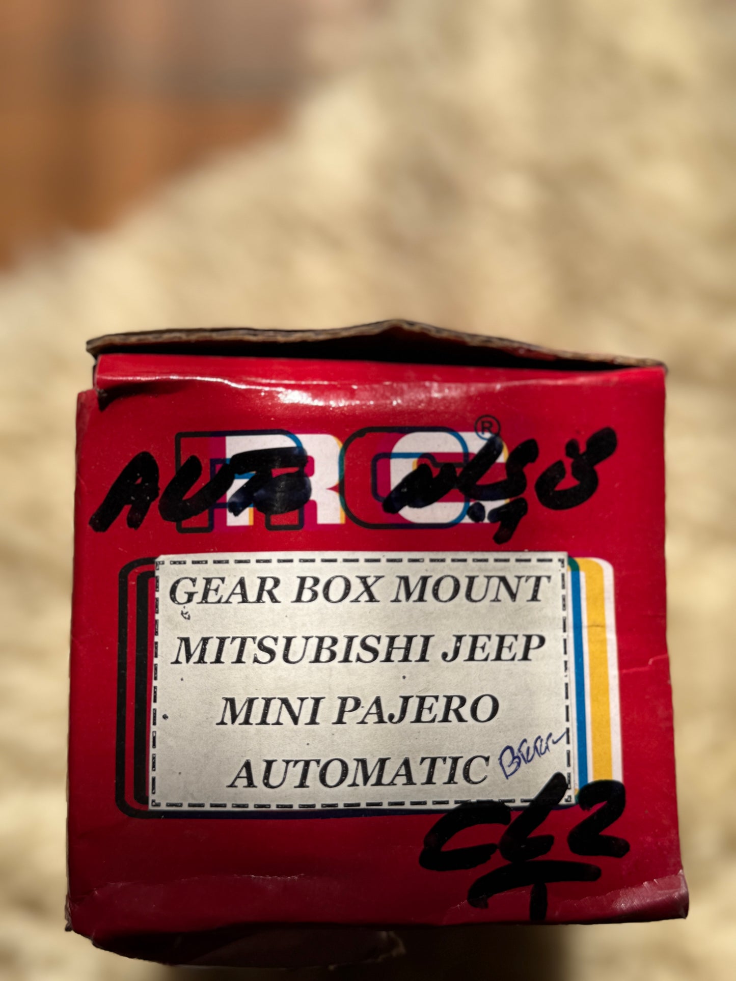 Mitsubishi Pajero Mini Automatic Transmission Rubber Mount