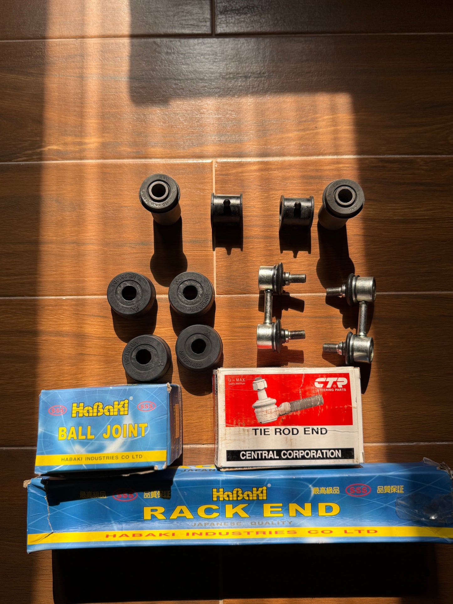 Mitsubishi Pajero MiniJunior Complete Front Suspension Rebuild Kit