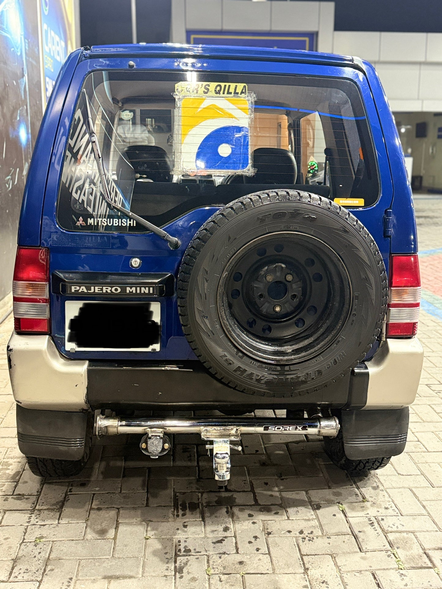 Pajero Mini Rear Stainless Steel New Tow Hitch for H51-H58A